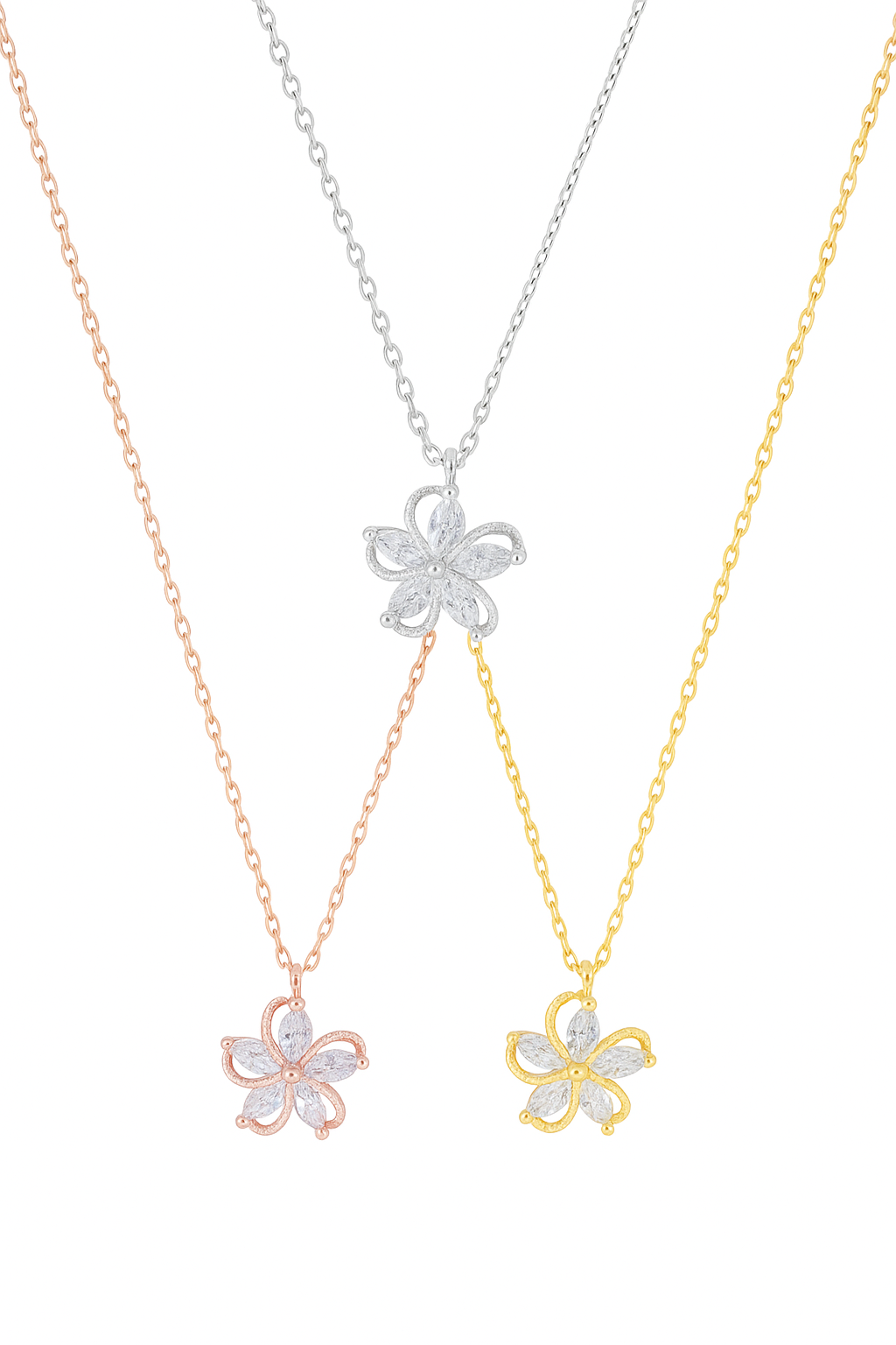 Hibiscus Dainty Necklace - GN108
