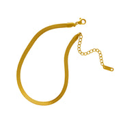 Stainless Steel Herringbone Chain - Short Version - GC114